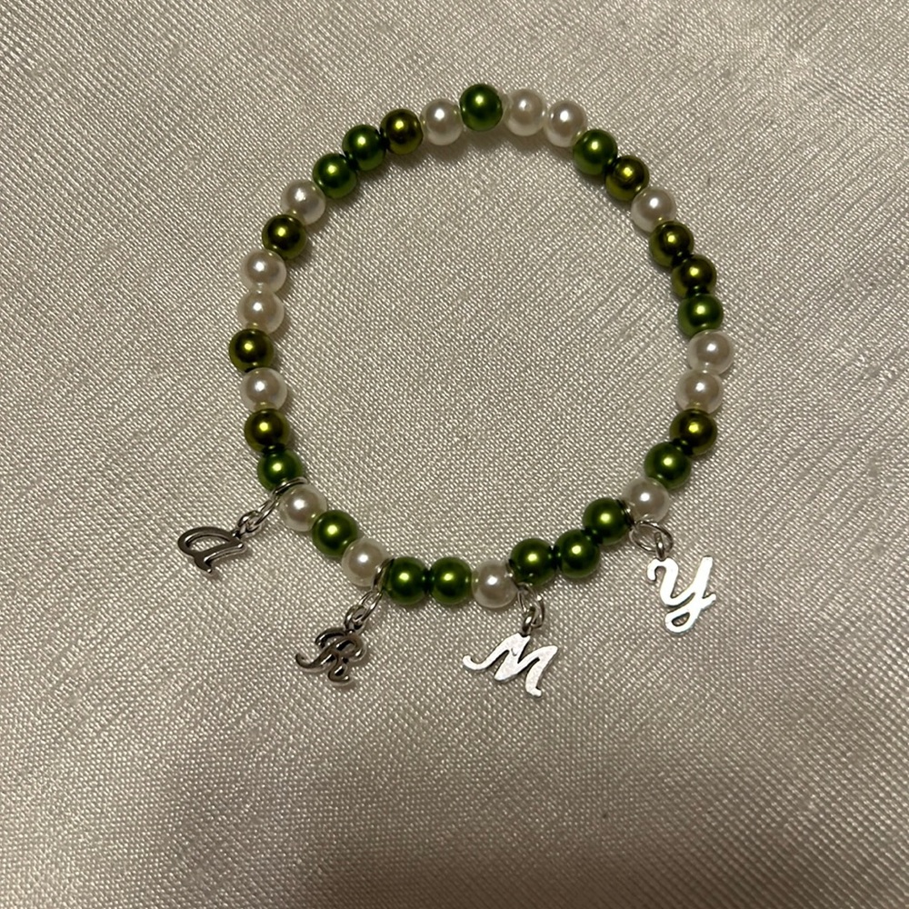 Army bracelet.